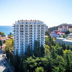 Отдых в Крыму | Двухкомнатная квартира с видом на море на 4 человека с бассейном