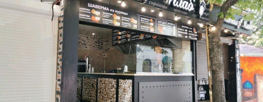 Отдых в Крыму | Донер Клуб крафтовый фаст фуд овощи и мясо на углях чебуреки и шаурма