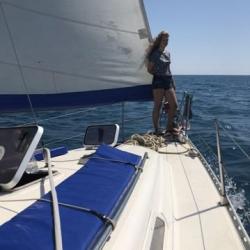 Отдых в Крыму | Фокстрот яхта парусник для морских прогулок рыбалки и круизов