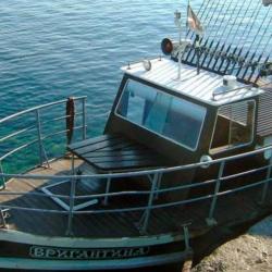 Отдых в Крыму | Бригантина моторный катер в аренду с капитаном для рыбалки и отдыха