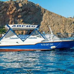 Отдых в Крыму | Айрис катер с капитаном в аренду для морской рыбалки в Балаклаве